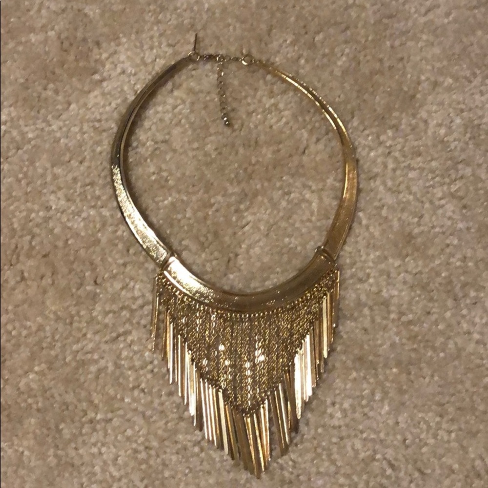 TopShop Gold Statement Choker